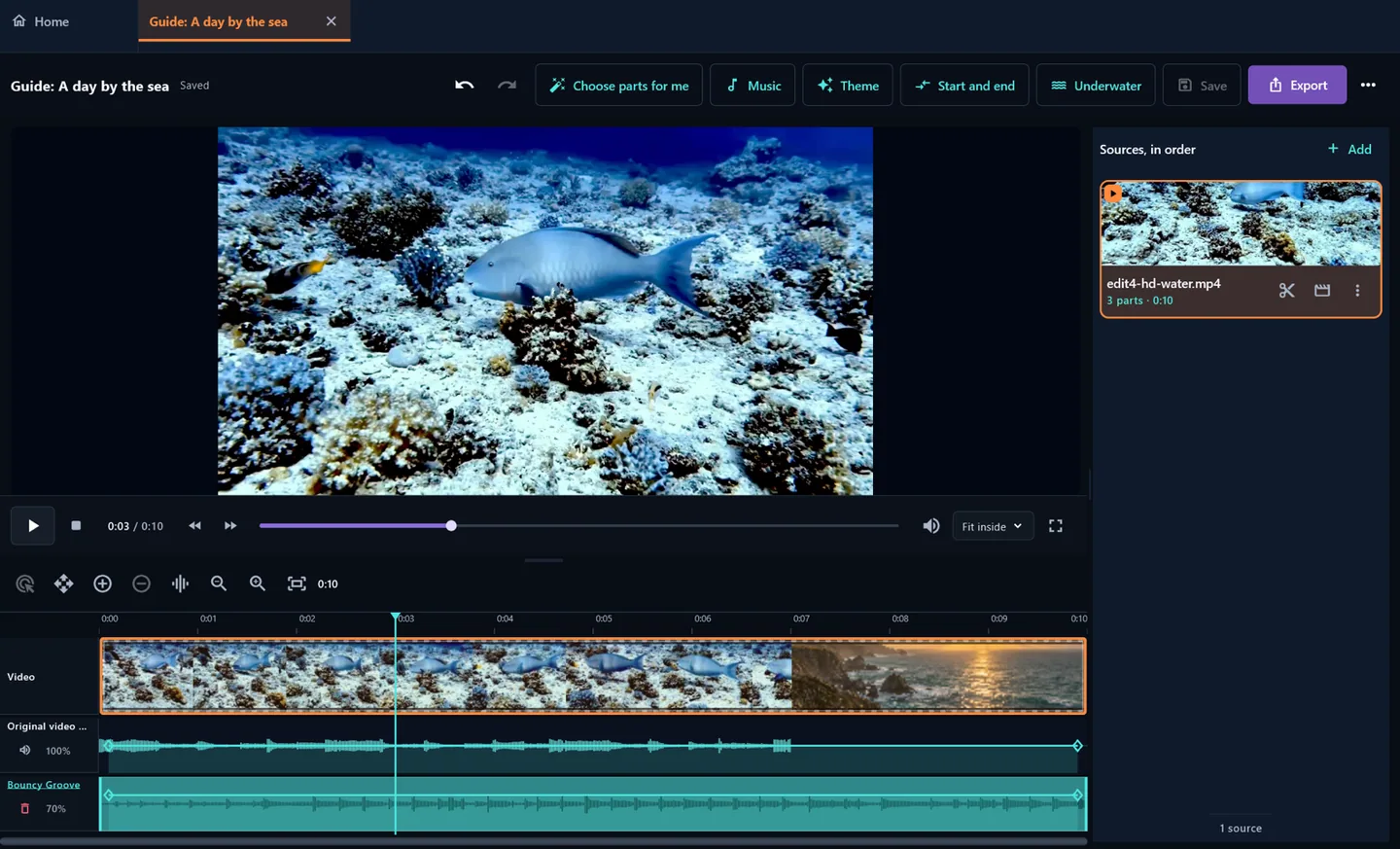 Reel · Desktop
