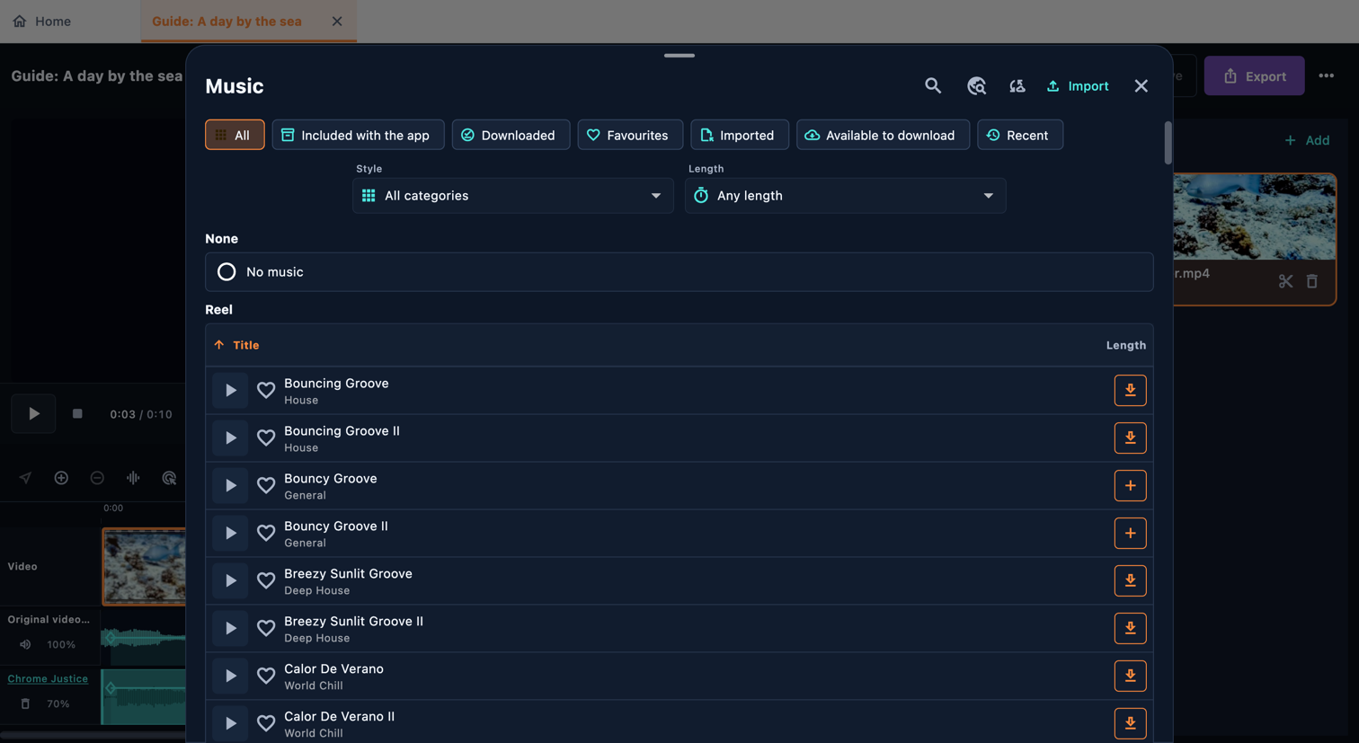 Music · Desktop