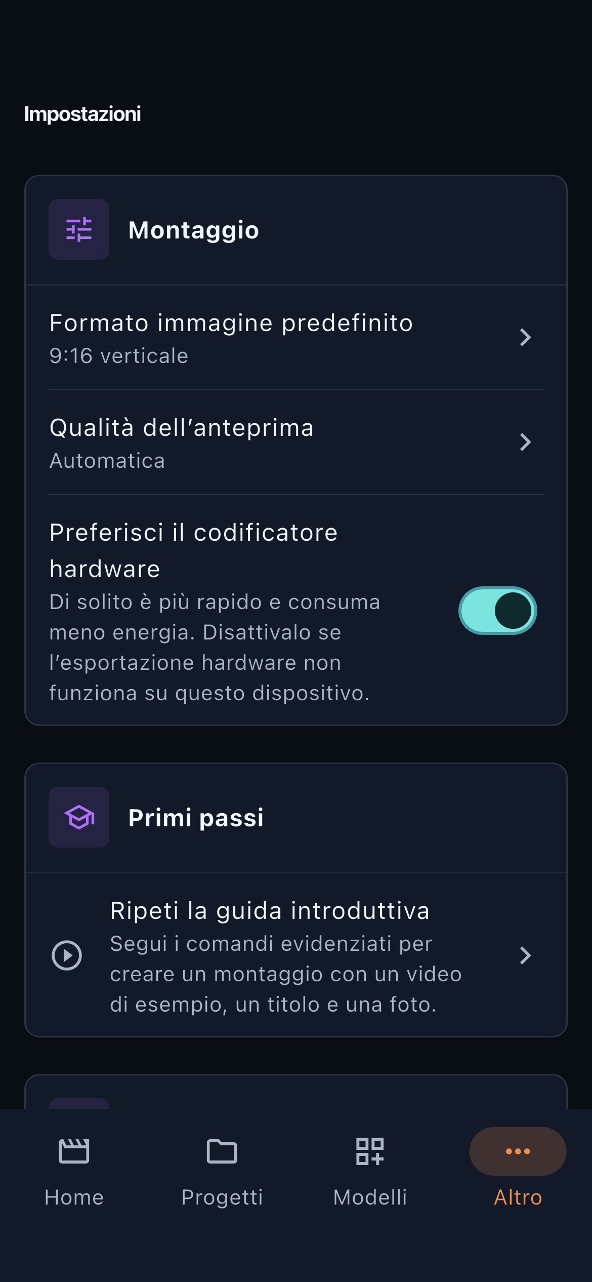 Impostazioni · Telefono